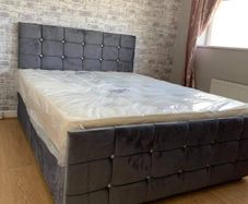 Luxus Sandy Divan Beds With Memory Foam Mattresses Available In All Sizes, Offering Free Cash On Delivery