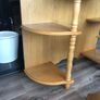 Vintage Style Wooden Cabinet with Chair Image 7