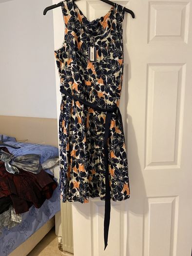 Lovely col cotton dress new