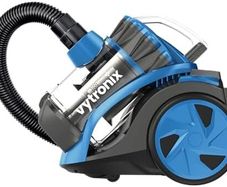 Bagless Cylinder Vacuum Cleaner, 800w High Power Motor, Compact and Lightweight, Cyclonic Vacuum and Carpet Cleaner with 4 stage HEPA Filter
