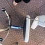 Calligaris Italian leather chairs Image 7