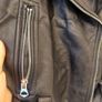 Bershka Cropped Faux Leather Biker Blazer Jacket in Black Image 6