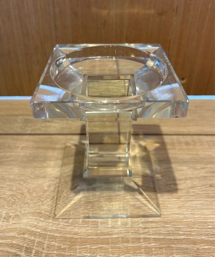 Glass Pillar Candle Holder