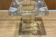 Glass Pillar Candle Holder