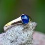 Antique Gents/Ladies Sapphire Solitaire Ring - 15ct circa 1887 Image 8