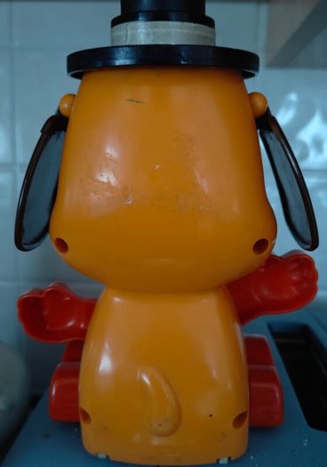 vintage retro Tomy Doggone Dog push toy 1970s  1980s