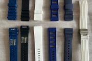 22mm rubber silicone watch bands