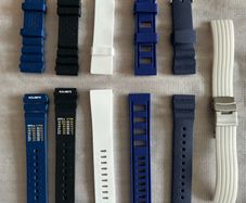 22mm rubber silicone watch bands
