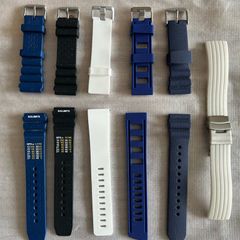 22mm rubber silicone watch bands