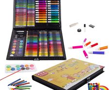 212PCS Art Kits for Kids, Deluxe Painting Art Set, Coloring Drawing Art Supplies Case Gift for Artists Teens Adults Boys Girls (FREE POSTAGE)