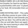 Cosatto All in All 360 Rotate i-Size Car Seat Image 10