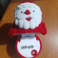 New Avon Santa Earrings
