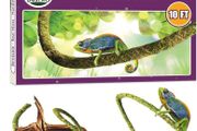 10FT Reptile Vines for Climbing Bendable Branch for Reptile Natural Moss Rope Jungle Decor for Bearded Dragon, Chameleon Tank Accessories for Amphibian Habitat - Snake Gecko Lizard Terrarium (FREE POSTAGE)