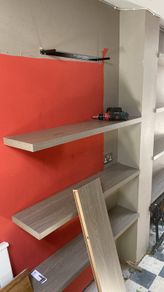 8x IKEA Lack Floating shelves 118cm x 23,5cm