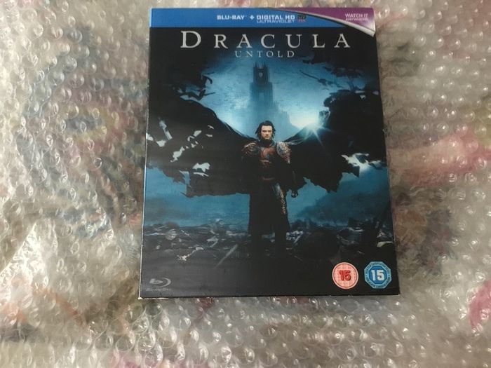 Dracula Untold Blu Ray Lenticular Slipcover
