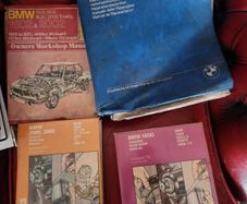 Bmw E10 manuals Blue and orange ones sold .
