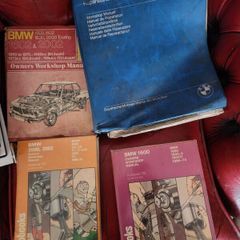 Bmw E10 manuals Blue and orange ones sold .
