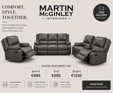 New Leather Recliners Available in 3+2 & 3+1+1