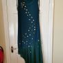 Beautiful Teal Dress with Sparkly Sequins size 14 ideal for a wedding, confirmation, B-day & other celebrations Image 2