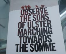 Frank McGuinness Play Obsererve the sons of Ulster marching towards the Somme