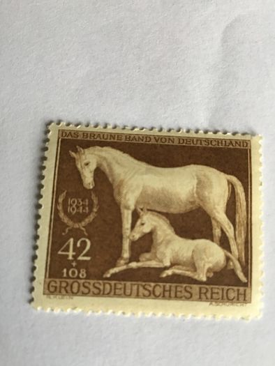 Rare Genuine German WW2 stamp