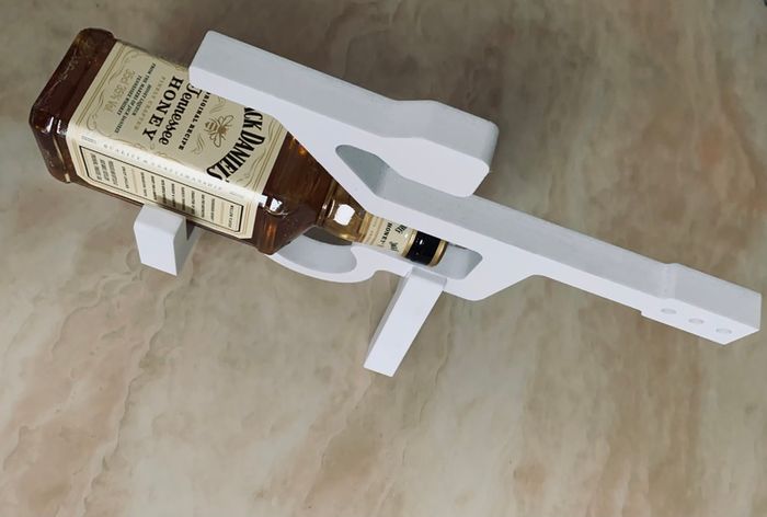 Jack Daniels bottle holder perfect gift for jack Daniels collector made of hard plastic