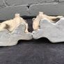 2 x Vintage Chalkware Dogs Image 5