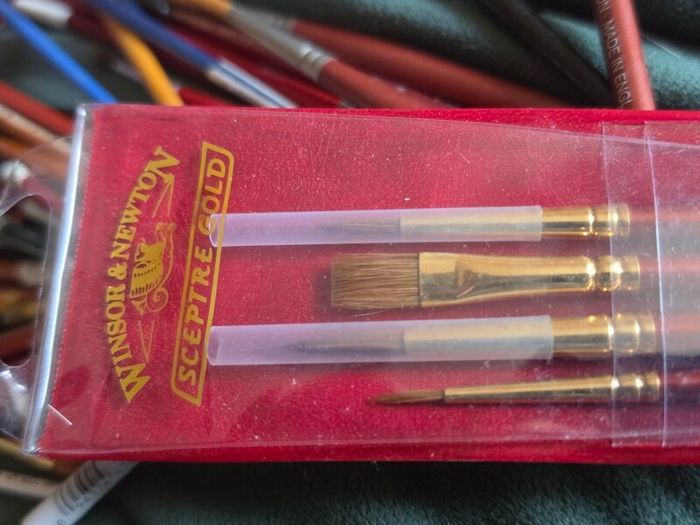430X Professional Painting Brushes made in England Winsor Newton sable brushes Oil Painting Watercolour Hog bris