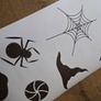 1 roll Halloween Bat & Pumpkin Decor Film - New  (E) Image 8