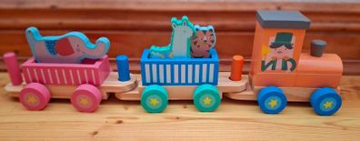 Wooden Circus Train