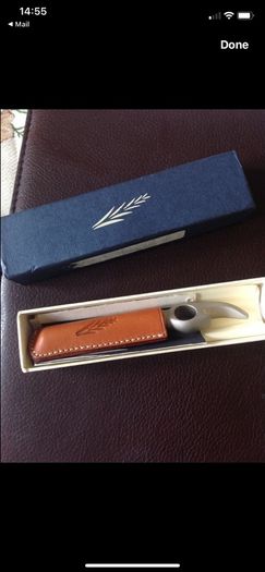 Corkscrew & Bottle Opener in Leather Case