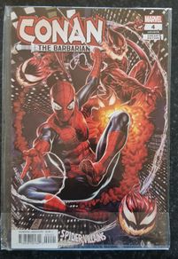 Conan The Barbarian #4b - Brooks Spidey Villains Variant Spiderman Comic