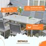 7 Piece Garden Dining Set (LIMITED STOCK) Image 4