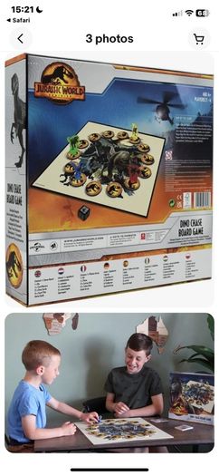 Jurassic World Boardgame