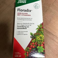 plant-based supplement Floradix Iron Elixir packed with vitamins & iron