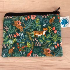 Safari Pattern Zip Pouch