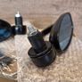 Blued, Antiglare, Motorbike Mirrors, Handle bar End Mirrors Image 4