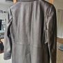 Massimo Dutti Brown Leather Blazer Image 2