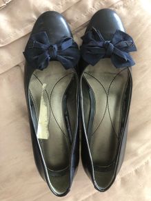 Van Dal ladies navy wedge designer shoe size 5D