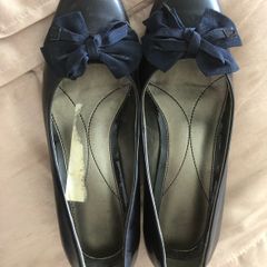Van Dal ladies navy wedge designer shoe size 5D
