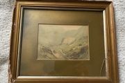 Picture Small Watercolour By F L Rowbotham