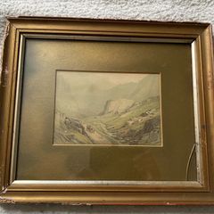 Picture Small Watercolour By F L Rowbotham