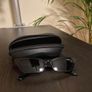 Vogue cat-eye black vintage sunglasses with case Image 2