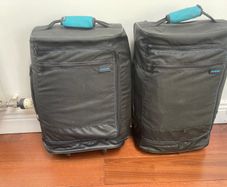 Suitcases - Two Decathlon 30L wheelie suitcases