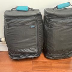 Suitcases - Two Decathlon 30L wheelie suitcases
