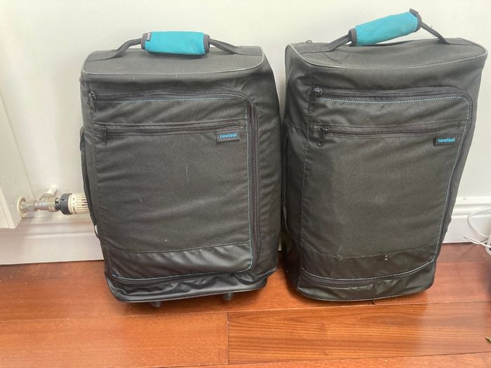 Suitcases - Two Decathlon 30L wheelie suitcases