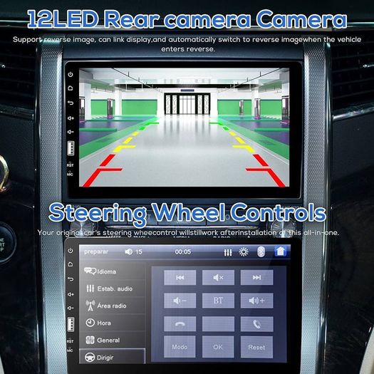 NEW SALE | Car Radio Single Din Car Stereo 9 Inch Touch Screen with Bluetooth Mirror Link USB FM Radio Audio Receiver Head Unit with Backup Camera