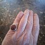 Sterling Silver Cabochon Red Jasper Ring Image 2