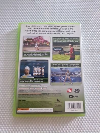 Top Spin 2 Xbox360 Games Original