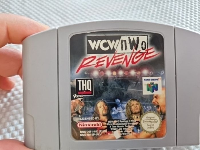 WCW nWo Revenge Nintendo 64  N64 Arcade Retro Games Original
